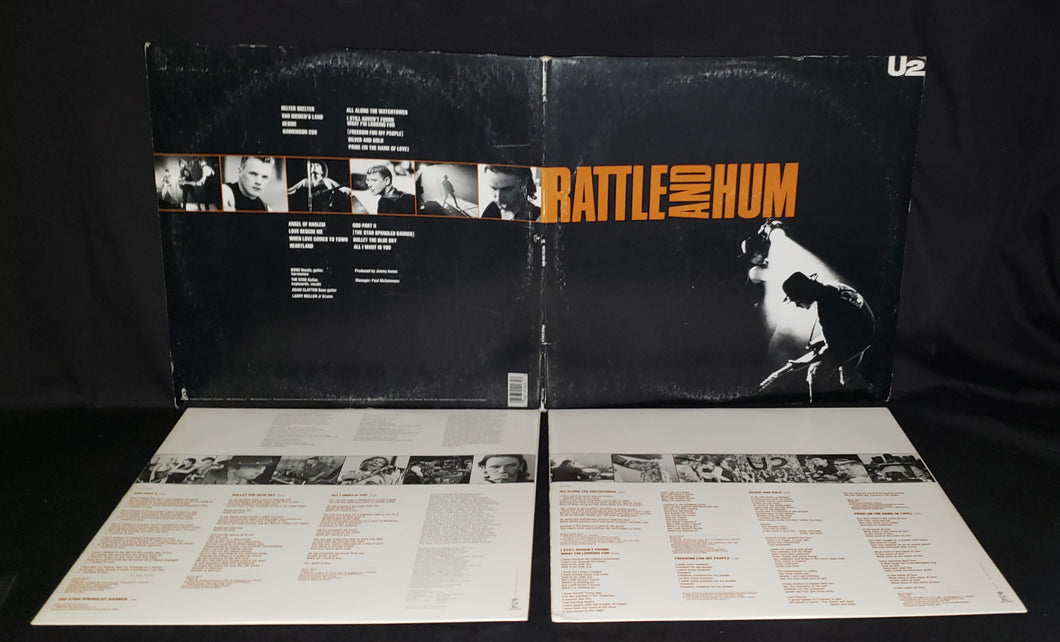 Record Album - U2 - Rattle and Hum