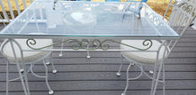 Load image into Gallery viewer, Outdoor Wrought Iron Table
