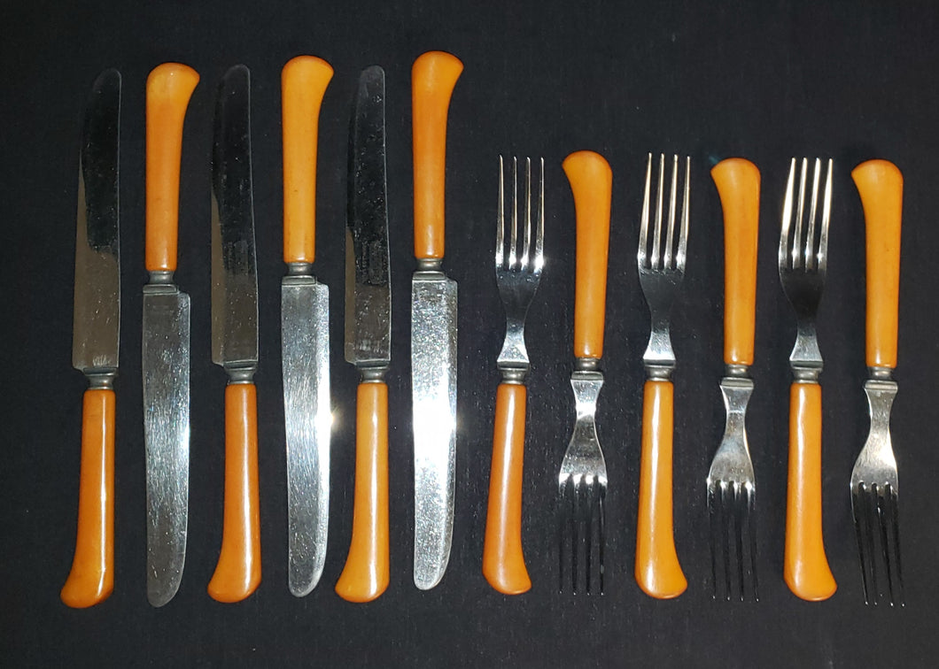 Cutlery with Bakelite Handles