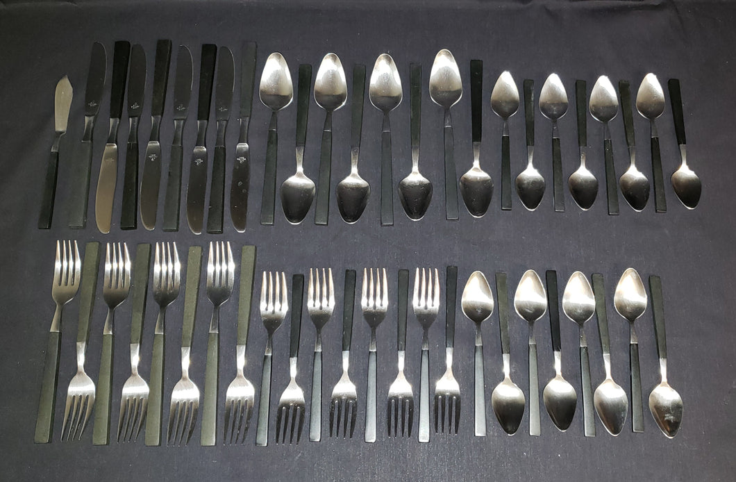 Mid-Century Modern Cutlery with Resin Handles