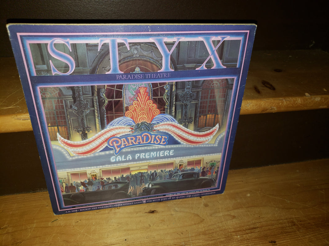 Record Album - Styx - Paradise Theatre