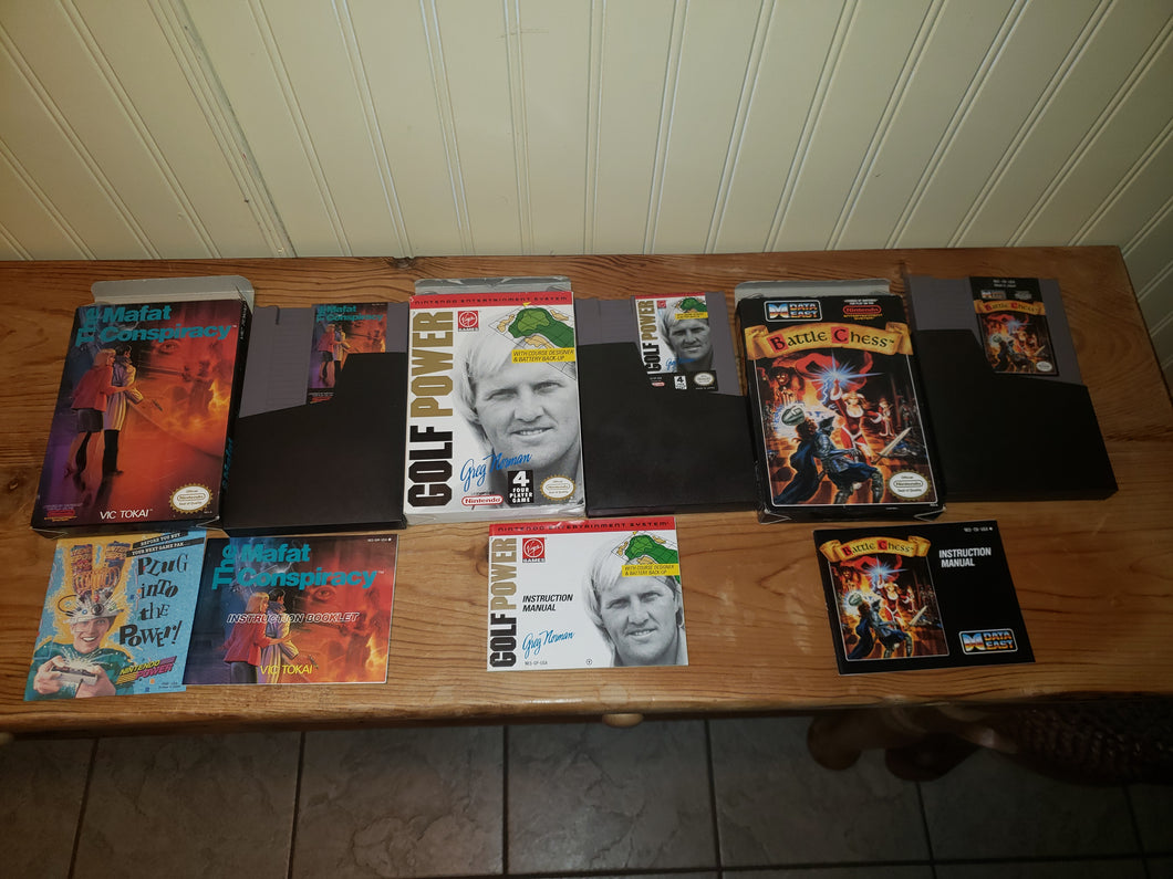 Nintendo Games - Complete in Box