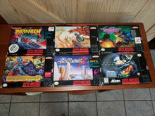 Load image into Gallery viewer, SNES Video Games - Complete in Box
