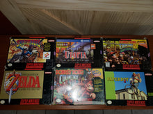 Load image into Gallery viewer, SNES Video Games - Complete in Box
