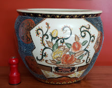 Load image into Gallery viewer, Asian Ceramic Goldfish Bowl
