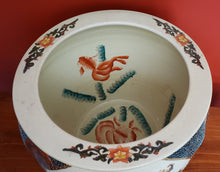 Load image into Gallery viewer, Asian Ceramic Goldfish Bowl
