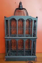 Load image into Gallery viewer, Decorative Wood and Wire Birdcage
