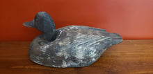 Load image into Gallery viewer, Brown Rustic Wood Duck Decoy
