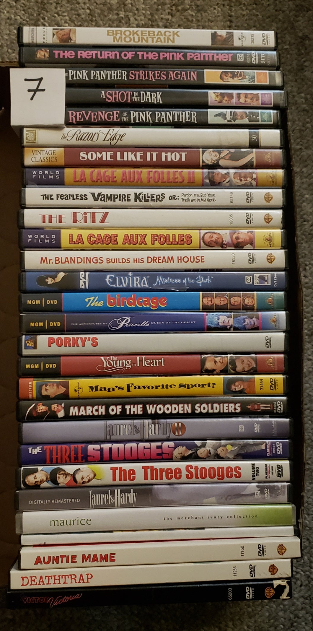 Assorted DVD's