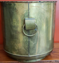 Load image into Gallery viewer, Large Brass Planter with Handles
