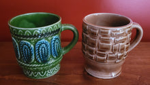 Load image into Gallery viewer, MCM Basket Weave Stacking Coffee Cup Set (6)
