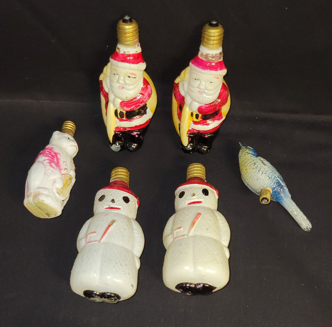 Vintage Christmas Tree Light Bulbs