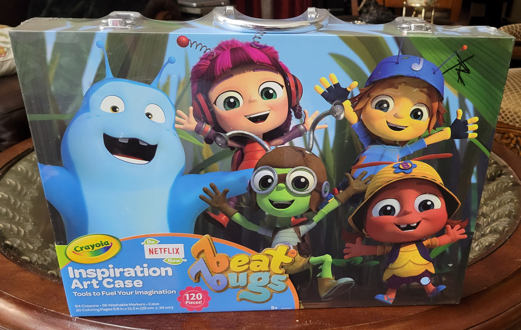 Beat Bugs Crayola Inspiration Art Case Brand New Factory Sealed