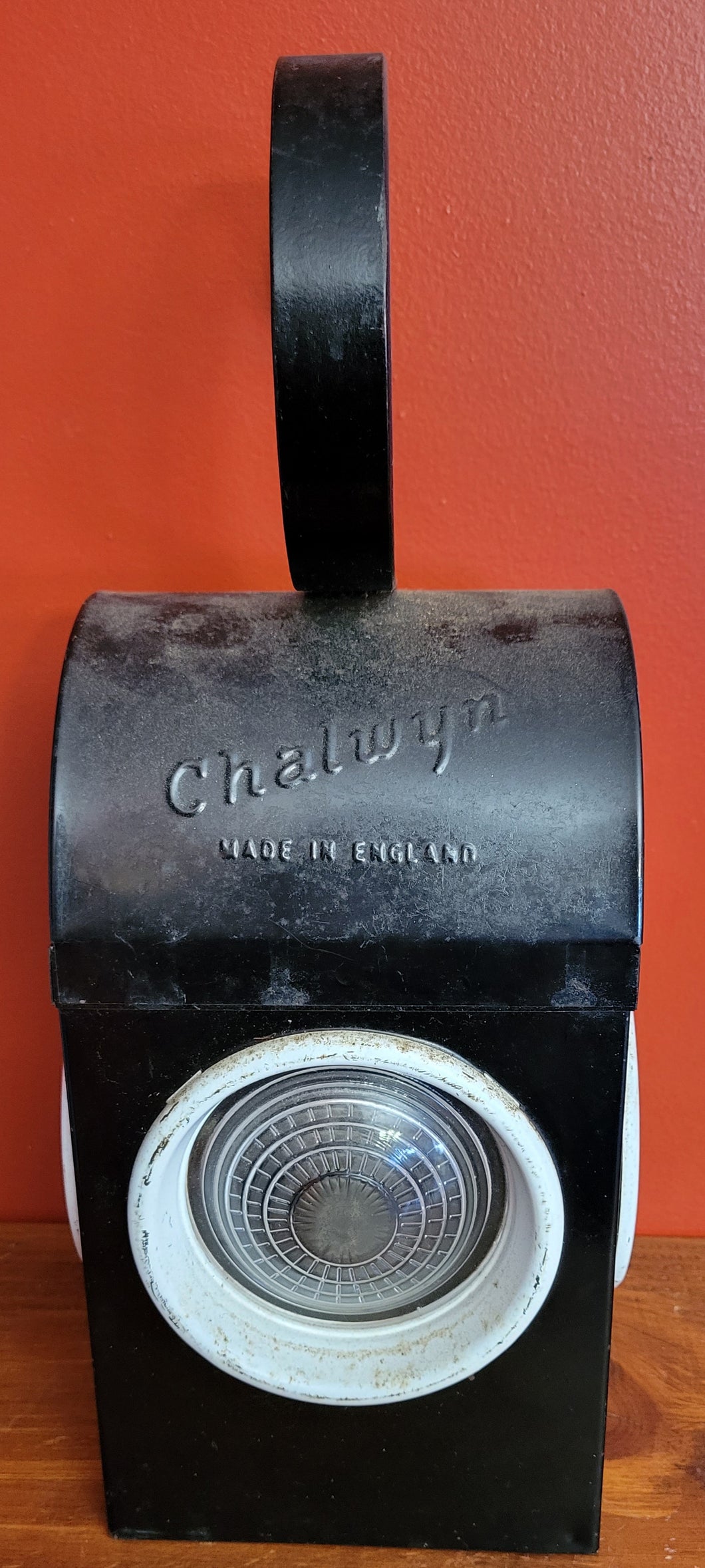 Vintage Chalwyn Watchman 3 Lens Railway/Road Danger Kerosene Lantern