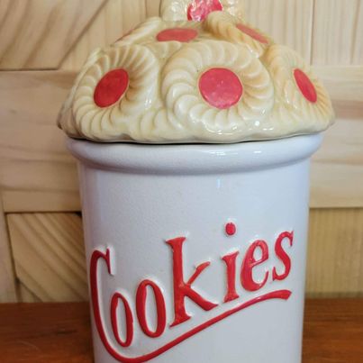 Vintage! Himark Munchtime  Ceramic Cookie Jar