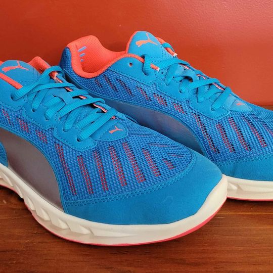 Brand New! Men's Puma, Ignite, Atomic Blue Running Shoes #188605 01