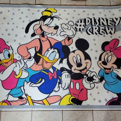 Disney! Mickey & Friends Area Rug, 160cm X 120cm (63