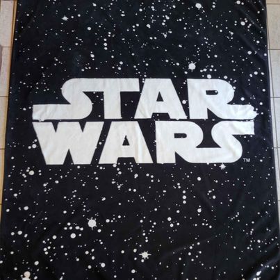 Star Wars Luxury Velour High Pile Blanket,Official Licenced Product