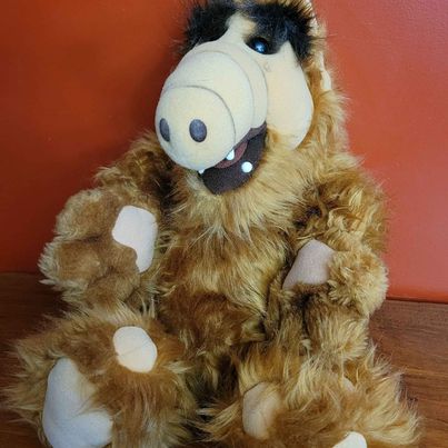 Alien Productions 1986 Alf Plushie, Manufactured by Coleco Industries Inc.