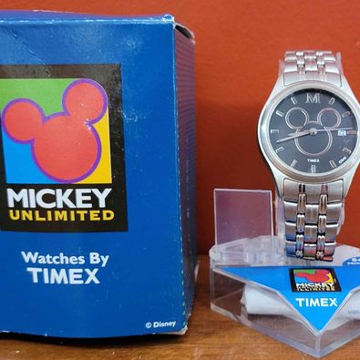 Mickey Mouse, Water Resistant, Mickey Unlimited Watch By Timex