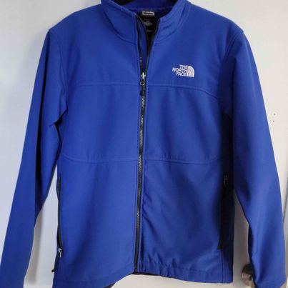 Men's North Face Fleece Lined, Zipup Jacket, Size Medium